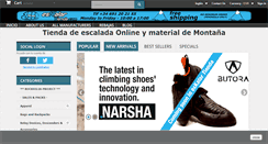 Desktop Screenshot of eskalartienda.com